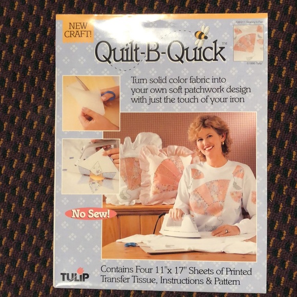 2 sets NWT Quilt B Quick no sew craft - Picture 11 of 14